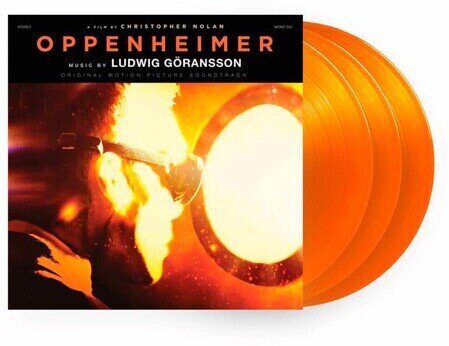 Ludwig Göransson - Oppenheimer - OST 140 Gramm, Orange Vinyl, 3 LPs