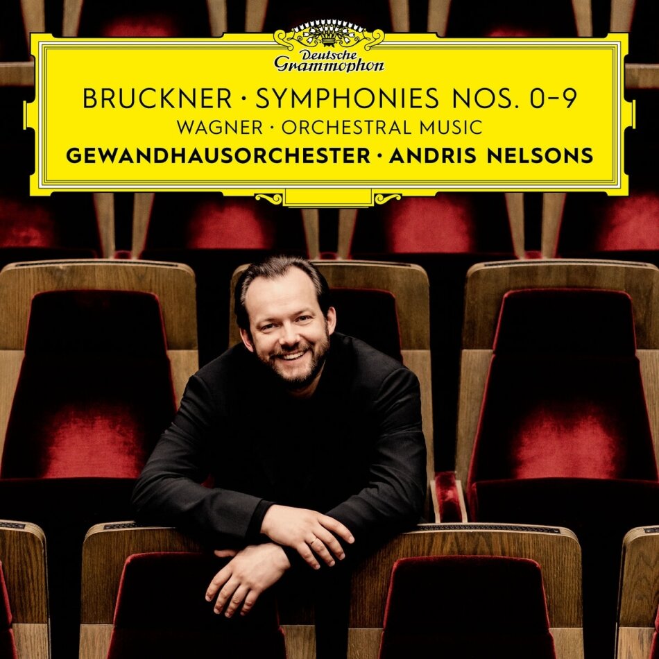 Andris Nelsons, Gewandhausorchester, Anton Bruckner (1824-1896) & Richard Wagner (1813-1883) - Bruckner: Symphonies Nos. 0-9/Wagner: Orchestral Music 10 CDs