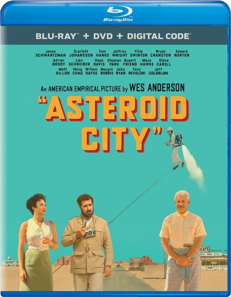 Asteroid City (2023) Blu-ray + DVD
