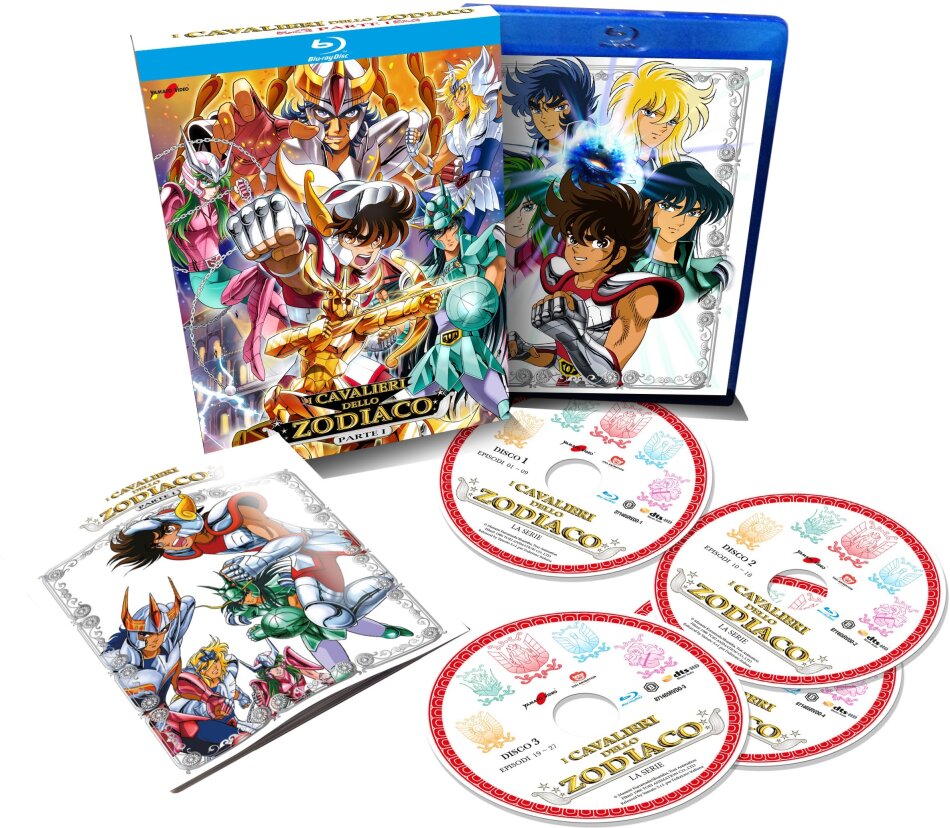 I Cavalieri Dello Zodiaco - La Serie: Parte 1 4 Blu-ray