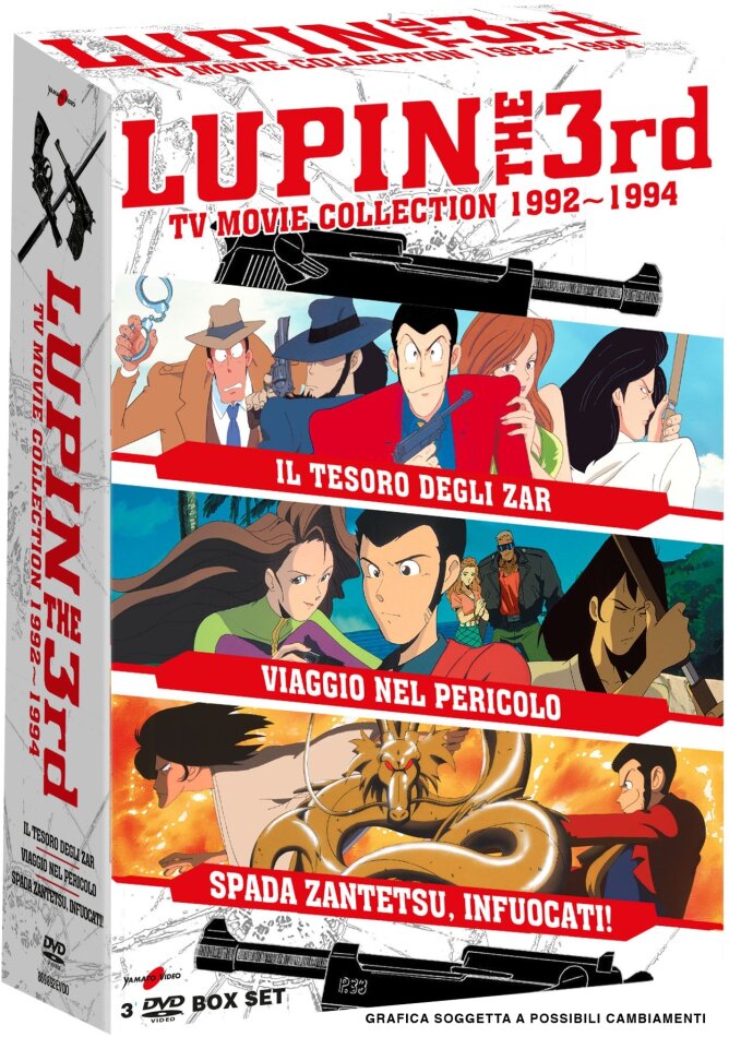 Lupin the 3rd - TV Movie Collection 1992-1994 3 DVD