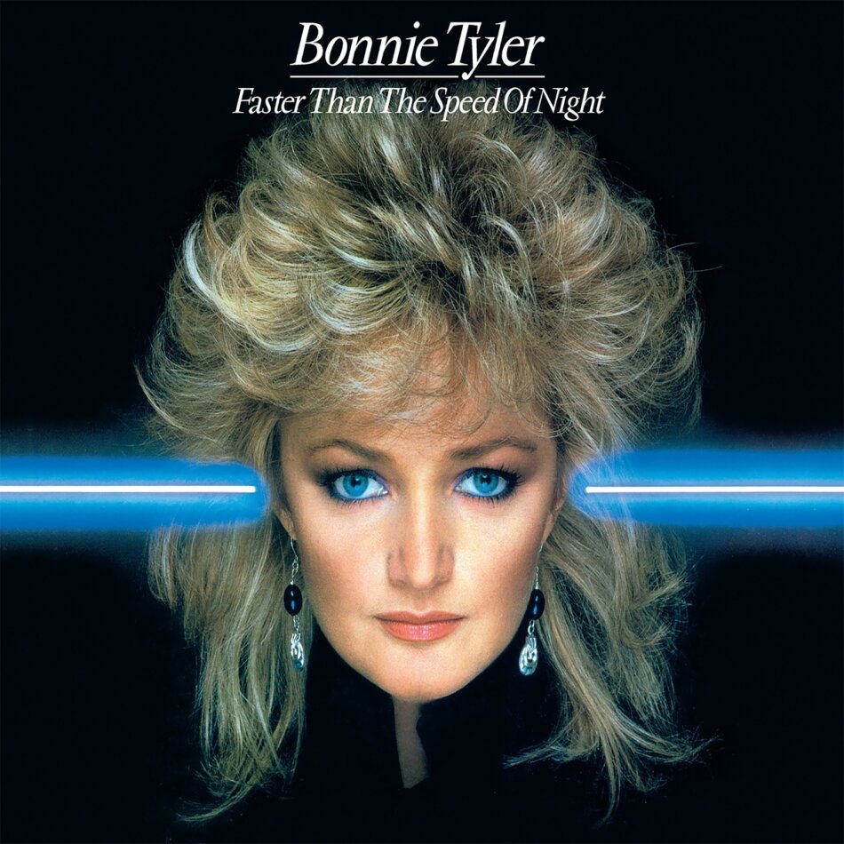 Bonnie Tyler - Faster Than The Speed Of Night 2023 Reissue, Red Vinyl, LP