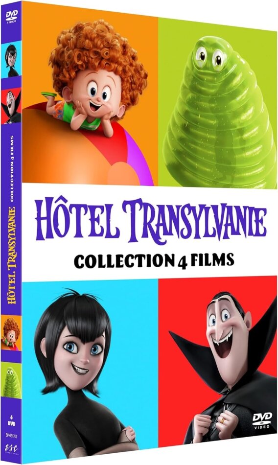 Hôtel Transylvanie 1-4 - Collection 4 Films 4 DVDs