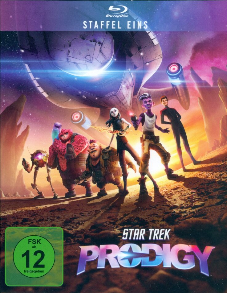 Star Trek: Prodigy - Staffel 1 4 Blu-rays