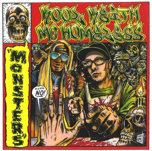 Kool Keith & Mc Homeless - Monsters Colored, 12" Maxi