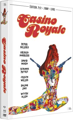 James Bond: Casino Royale (1967) (Limited Edition, Mediabook, Blu-ray + 2 DVDs)