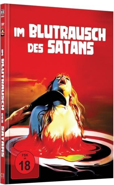 Im Blutrausch des Satans (1971) Cover A, Édition Limitée, Mediabook, Uncut, Blu-ray + DVD
