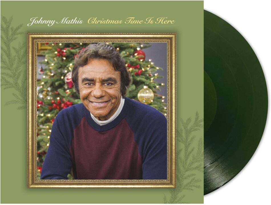 Johnny Mathis - Christmas Time Is Here 2023 Reissue, Real Gone Music, Green Vinyl, LP