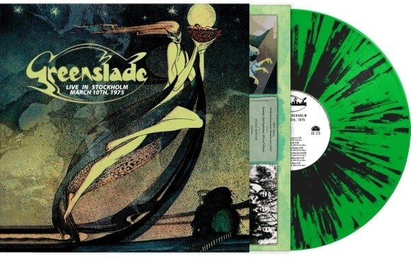 Greenslade - Live In Stockholm 2023 Reissue, Cleopatra, Green Splatter Vinyl, LP