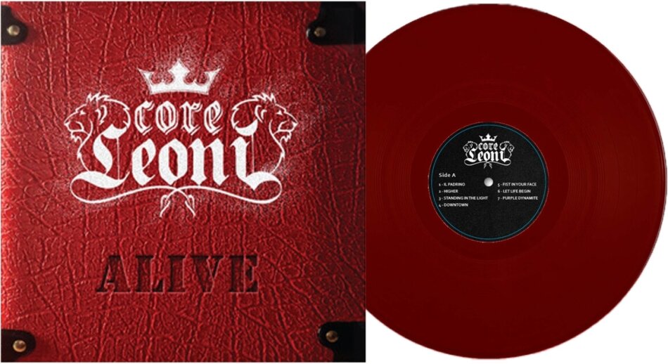 CoreLeoni - Alive Limited Edition, Oxblood Vinyl, LP