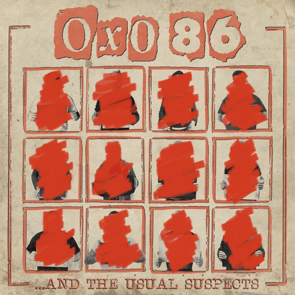 Oxo 86 - And The Usual Supects Limited Edition, Creme Orange Vinyl, LP