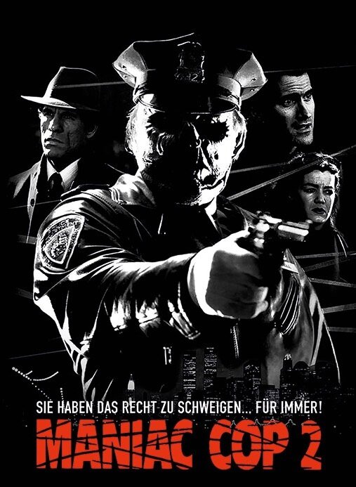 Maniac Cop 2 (1990) Cover C, Édition Limitée, Mediabook, 4K Ultra HD + Blu-ray + DVD
