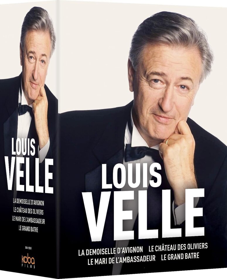 Louis Velle - La demoiselle d'Avignon / Le château des Oliviers / Le mari de l'ambassadeur / Le Grand Batre 16 DVD