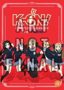 K-On! - Complete Seasons 1, 2 & Movie 7 DVDs