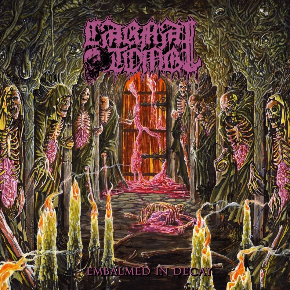 Carnal Tomb - Embalmed In Decay Limited Edition, Trans-Magenta/Black Marbled Vinyl, LP
