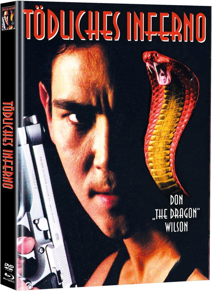 Tödliches Inferno (1997) Cover B, Limited Edition, Mediabook, Blu-ray + DVD