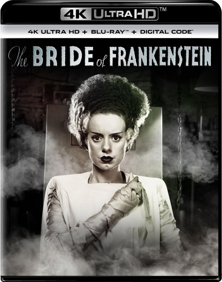 The Bride of Frankenstein (1935) b/w, 4K Ultra HD + Blu-ray