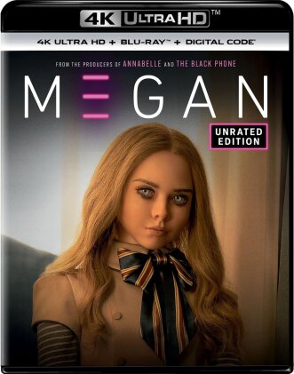 M3GAN (2022) (Versione Cinema, Unrated, 4K Ultra HD + Blu-ray)