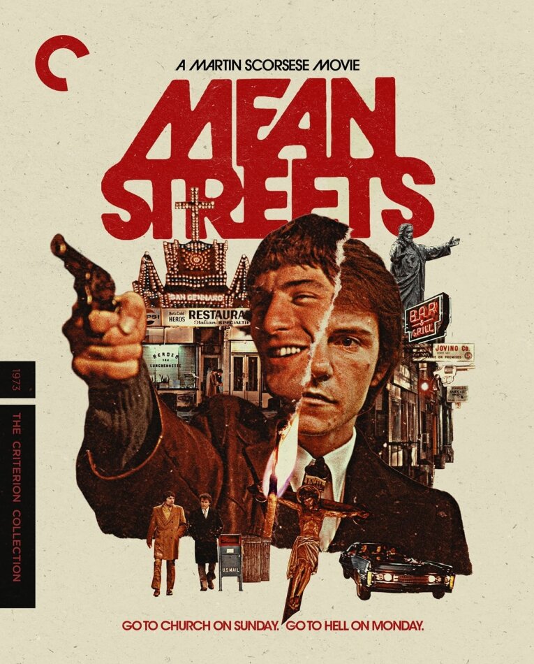 Mean Streets (1973) Criterion Collection, Restored, Special Edition, 4K Ultra HD + Blu-ray