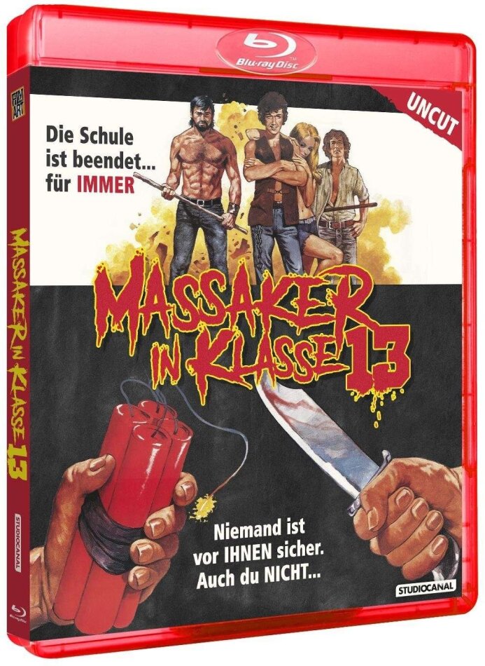 Massaker in Klasse 13 (1976) Édition Limitée, Uncut