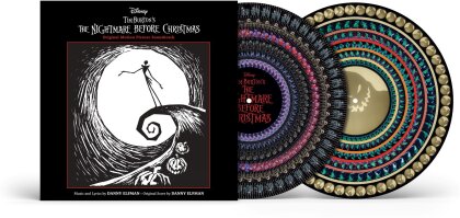 Danny Elfman - Nightmare Before Christmas - OST (2023 Reissue, Walt Disney Records, Zoetrope Vinyl, 2 LPs)