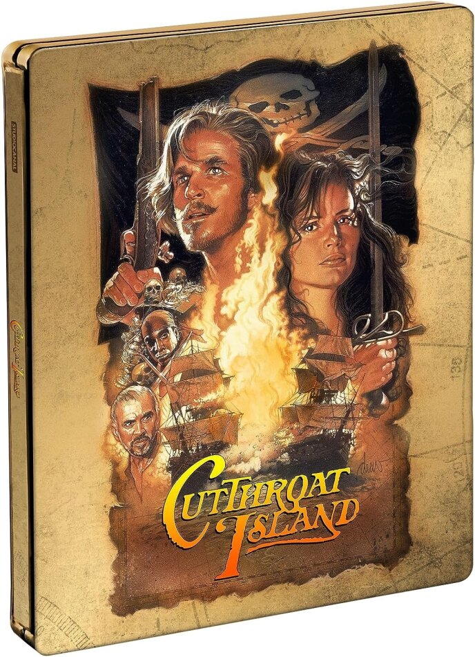 Cutthroat Island (1995) Limited Edition, Steelbook, 4K Ultra HD + Blu-ray