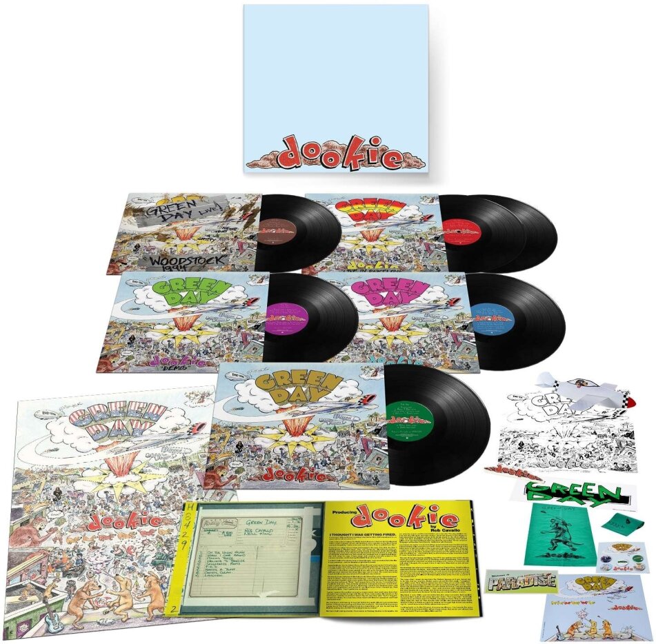 Green Day - Dookie 2023 Reissue, Reprise, 30th Anniversary Edition, 6 LPs