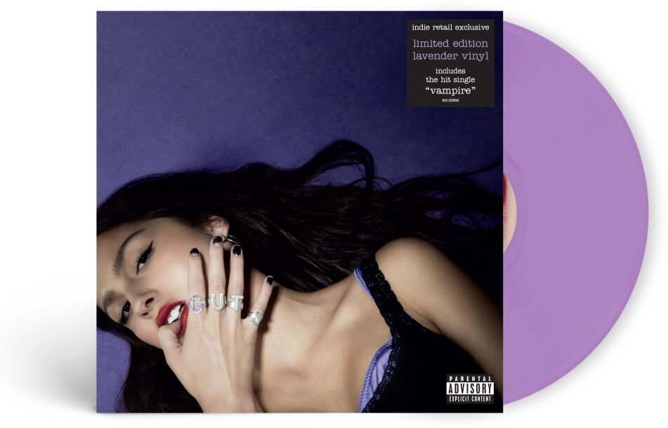 Olivia Rodrigo - GUTS Indie Exclusive, Limited Edition, Lavender Vinyl, LP