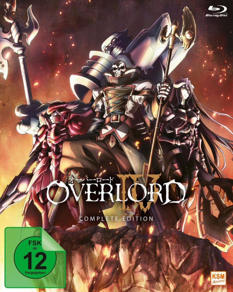 Overlord IV - Staffel 4 Complete Edition, 3 Blu-rays