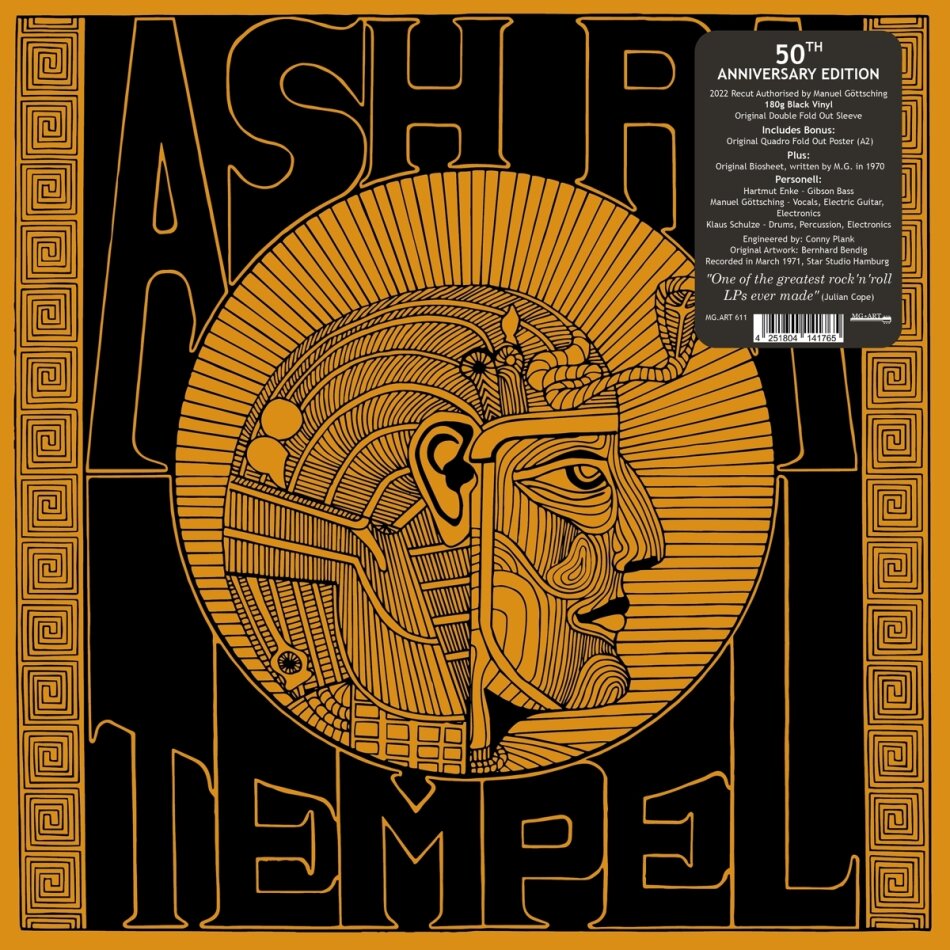 Ash Ra Tempel - --- 2023 Reissue, Black Vinyl, Édition 50ème Anniversaire, LP