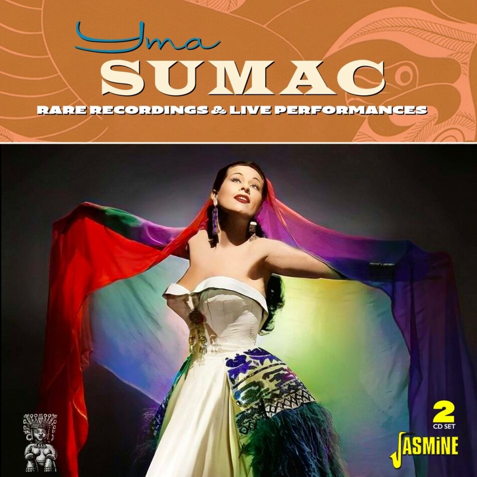 Yma Sumac - Rare Recordings And Live Performances Jasmine Records, 2 CDs