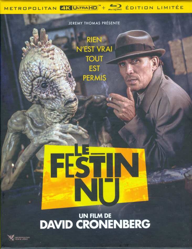 Le festin nu (1991) Digipack, Limited Edition, 4K Ultra HD + Blu-ray