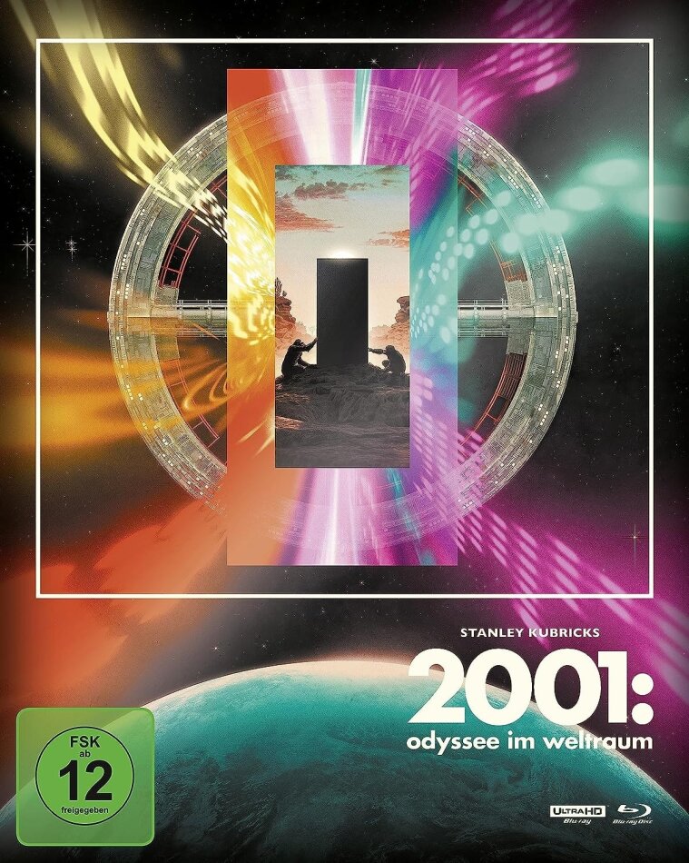 2001: Odyssee im Weltraum (1968) Digipack, The Film Vault, Édition Collector Limitée, 4K Ultra HD + Blu-ray