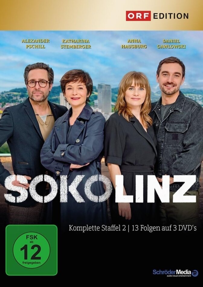 SOKO Linz - Staffel 2 ORF Edition, 3 DVDs