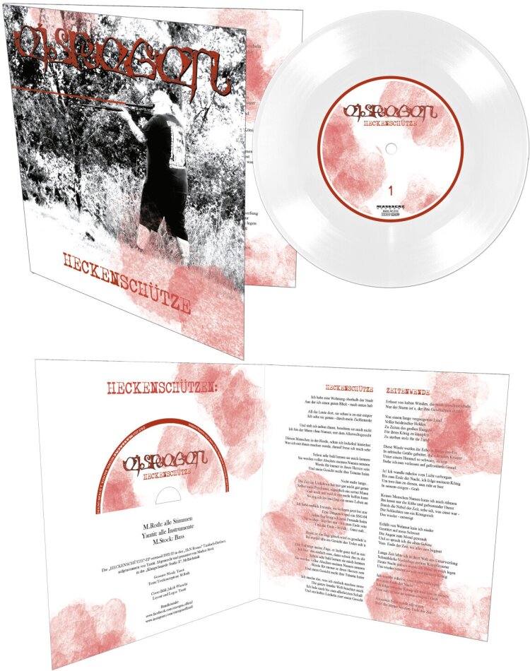 Eisregen - Heckenschütze Limited Edition, White Vinyl, 7" Single + CD