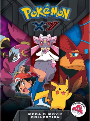 Pokémon XY - Mega 3-Movie Collection (3 DVD)