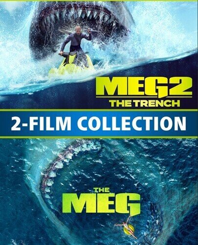 Meg 2: The Trench (2023) / The Meg (2018) - 2-Film Collection 2 DVD