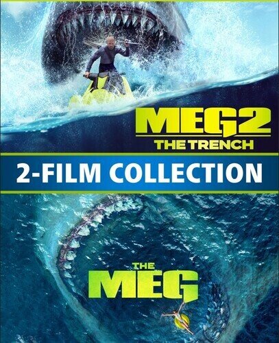 Meg 2: The Trench (2023) / The Meg (2018) - 2-Film Collection 2 Blu-ray