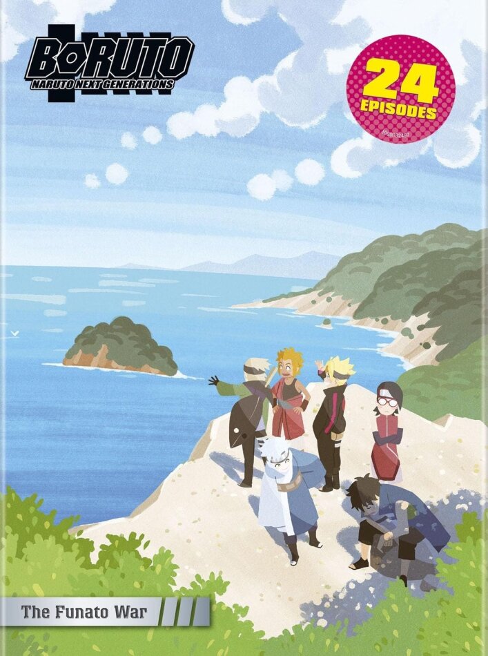 Boruto: Naruto Next Generations - The Funato War - Episodes 232-255 3 DVDs