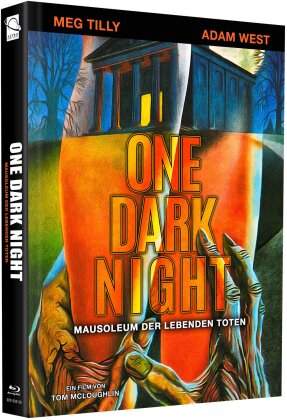One Dark Night - Mausoleum der lebenden Toten (1981) (Cover B, Edizione Limitata, Mediabook, Uncut, Blu-ray + DVD)