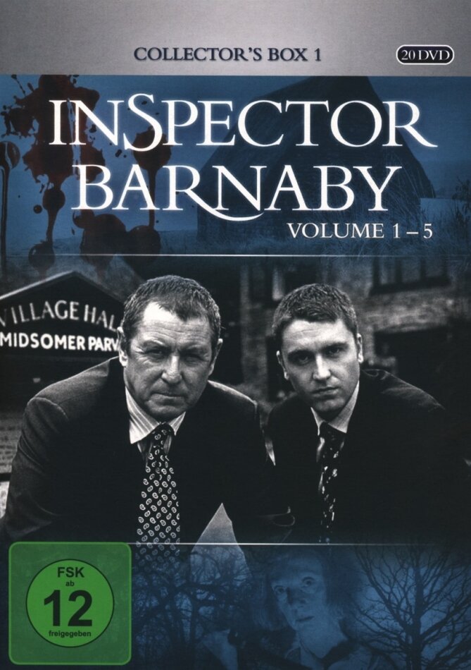 Inspector Barnaby - Collector's Box 1: Vol. 1-5 Neuauflage, 20 DVDs