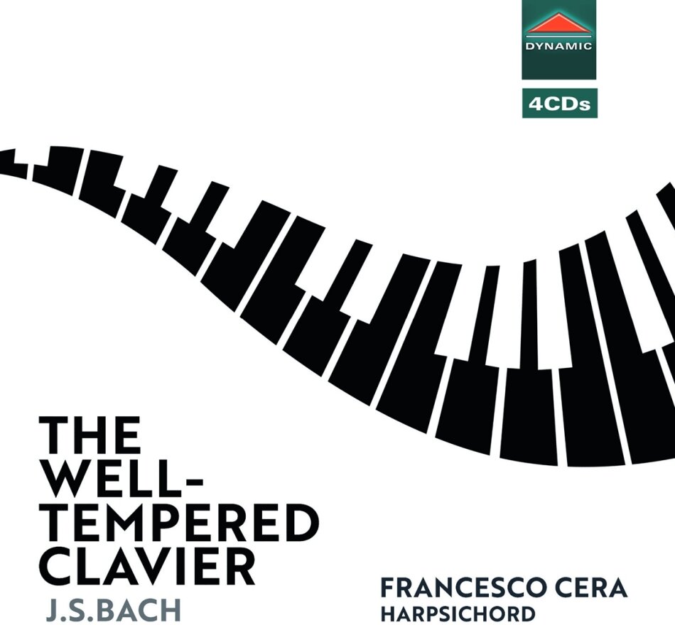 Johann Sebastian Bach (1685-1750) & Francesco Cera - The Well-Tempered Clavier 4 CDs