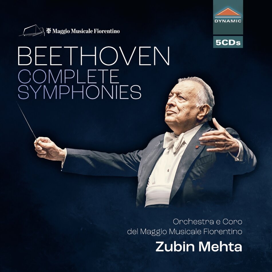 Ludwig van Beethoven (1770-1827), Zubin Mehta & Orchestra del Maggio Musicale Fiorentino - Complete Symphonies 5 CDs