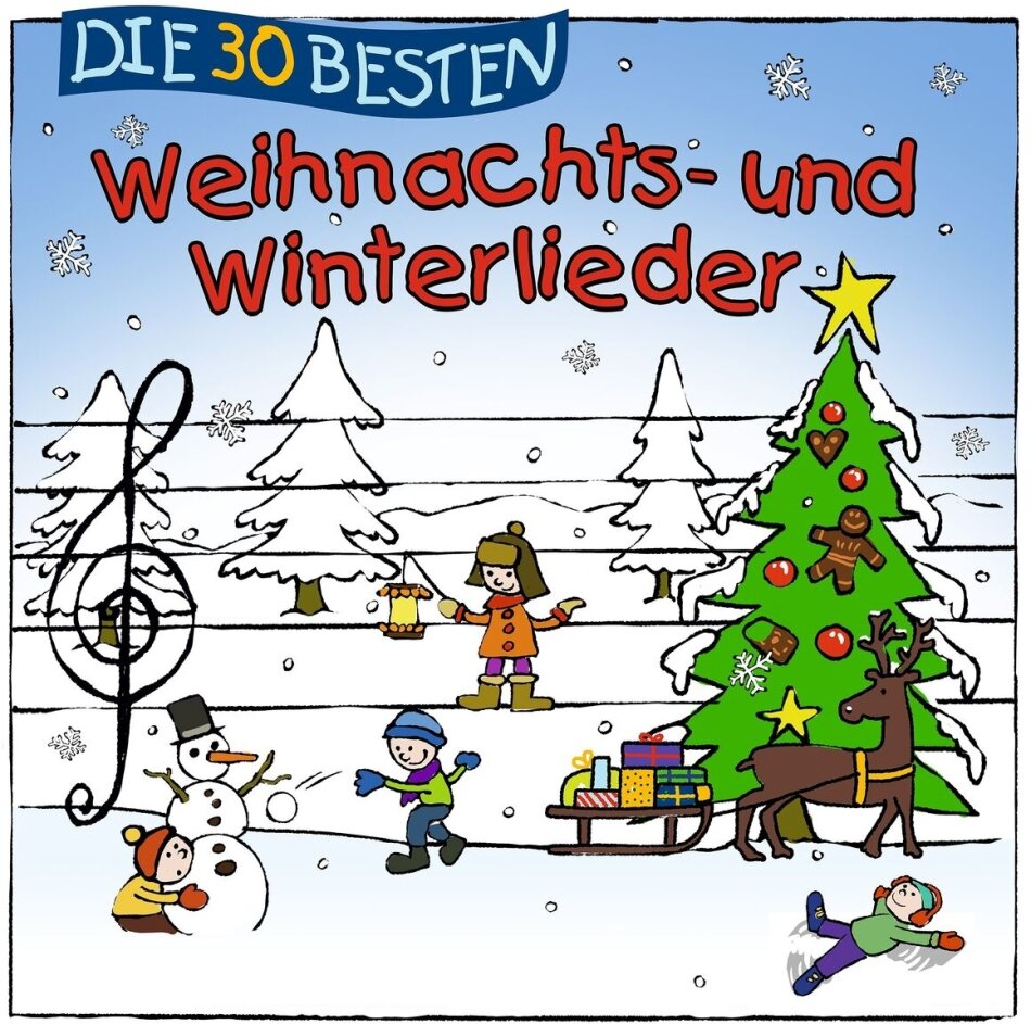 S. Sommerland, K. Glück & Die Kita-Frösche - Die 30 Besten Weihnachts- & Winterlieder Limited Edition
