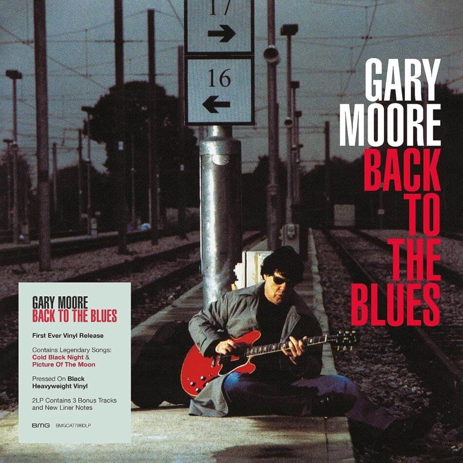 Gary Moore - Back To The Blues 2023 Reissue, BMG/Sanctuary, 2 LPs