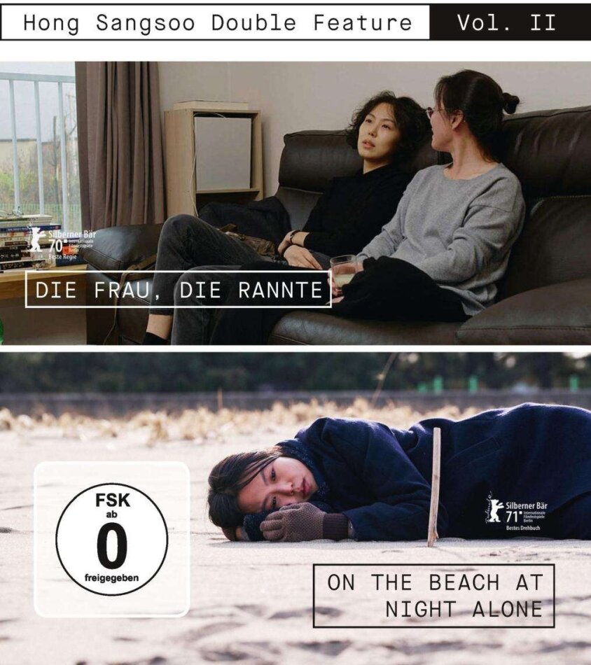 Die Frau, die rannte (2020) / On The Beach At Night Alone (2017) - Hong Sangsoo Double Feature - Vol. 2 2 Blu-ray