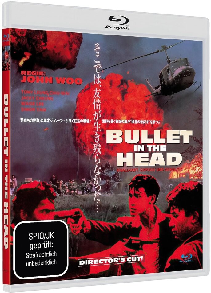 Bullet in the Head (1990) Cover A, Director's Cut
