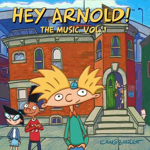 Jim Lang - Hey Arnold! The Music, Vol. 1 - OST 2023 Reissue, Gatefold, Limited Edition, Remastered, LP