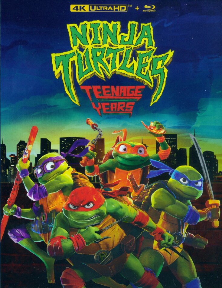 Ninja Turtles - Teenage Years (2023) 4K Ultra HD + Blu-ray