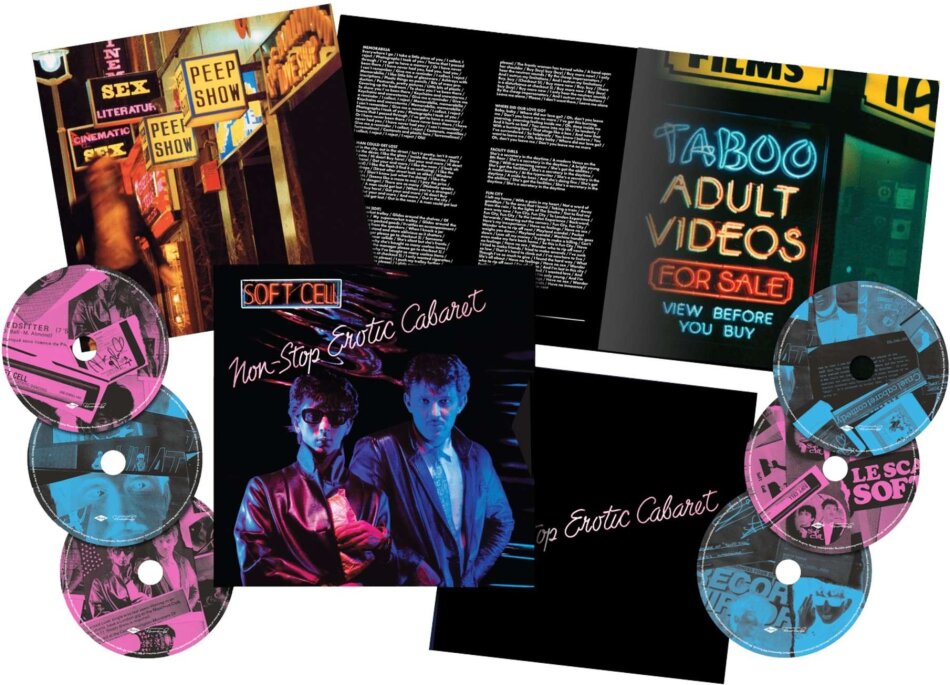 Soft Cell - Non-Stop Erotic Cabaret 2023 Reissue, Superdeluxe, Boxset, Limited Edition, 6 CDs